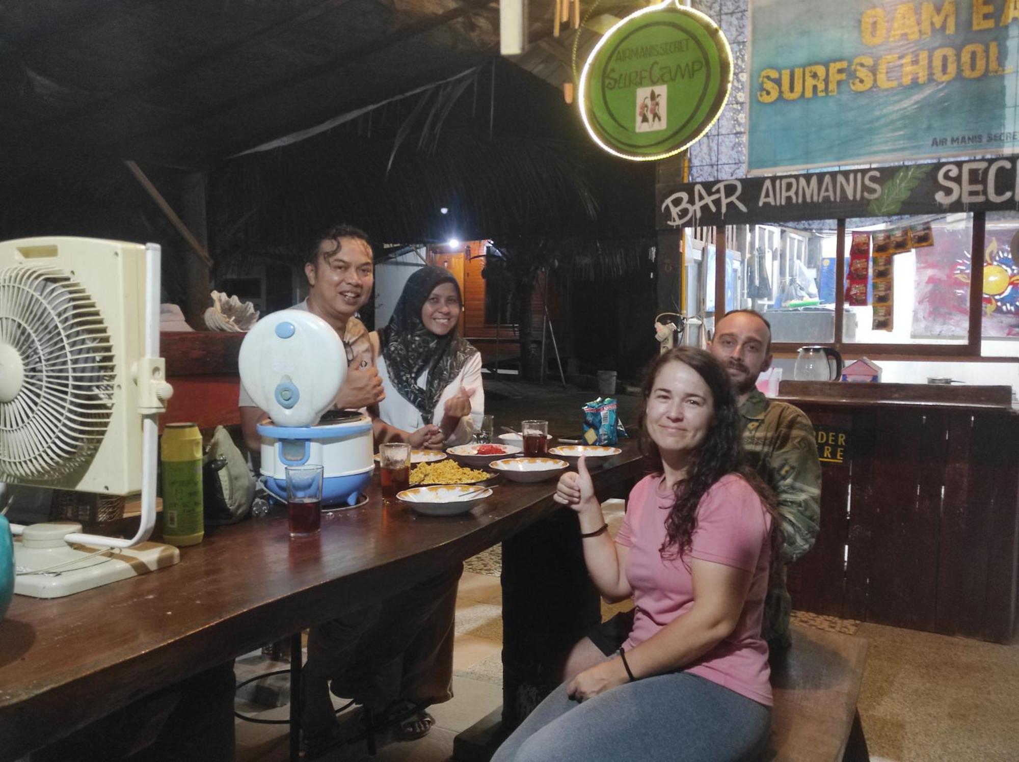 Homestay Air Manis Secret Surfcamp Taluk Batung